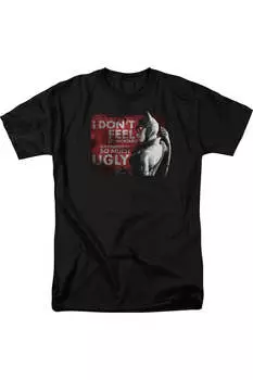 Футболка / футболка для взрослых с коротким рукавом Batman Arkham City So Much Ugly Gildan, черный