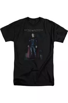 Футболка / футболка с коротким рукавом для взрослых «Бэтмен против Супермена» Gildan, черный