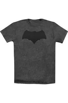 Футболка/футболка с логотипом Batman V Superman для взрослых Heather Gildan, цвет charcoal