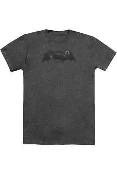 Футболка / футболка с логотипом Batman V Superman Cityscape для взрослых Heather Gildan, цвет charcoal