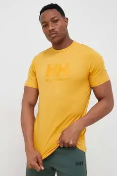 Футболка ФУТБОЛКА С ЛОГОТИПОМ HH Helly Hansen, желтый
