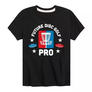 Футболка Future Disc Golf Pro для мальчиков 8–20 лет Licensed Character, черный