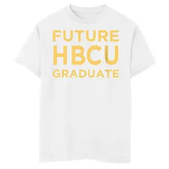 Футболка Future HBCU для мальчиков 8–20 лет для выпускников Licensed Character, белый