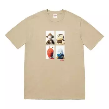 Футболка fw18 mike kelley ahhyouth clay tee Supreme, желтый