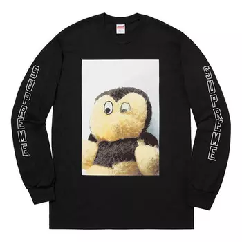 Футболка fw18 mike kelley ahhyouth ls black tee Supreme, черный
