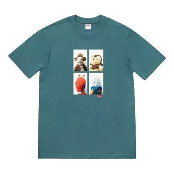 Футболка fw18 mike kelley ahhyouth slate tee Supreme, синий