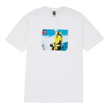 Футболка fw18 the north face photo white tee Supreme, белый