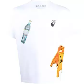 Футболка FW20 мужская белая Off-White, белый