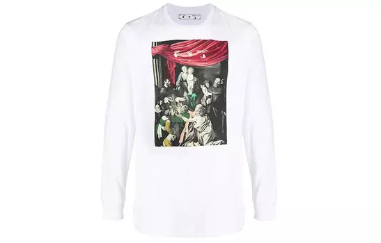 Футболка FW20 мужская белая Off-White, белый