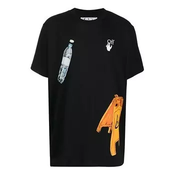 Футболка fw20 pascal medicine short sleeve Off-White, черный