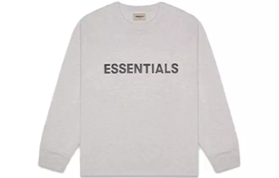 Футболка FW20 унисекс овсянка Fear Of God Essentials, светло-бежевый