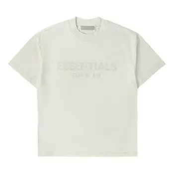 Футболка fw21 3d logo tee 'mozzarella' Fear Of God Essentials, бежевый