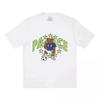 Футболка fw21 euro t-shirt 'white' Palace, белый