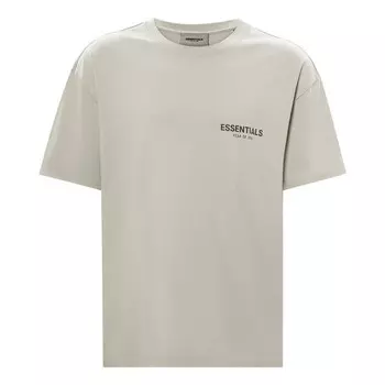 Футболка fw21 t-shirt beige Fear Of God Essentials, бежевый