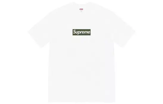 Футболка FW21 унисекс белая Supreme, белый