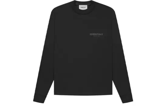 Футболка FW21 унисекс черная Fear Of God Essentials, черный