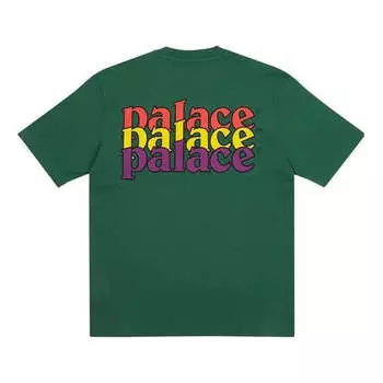 Футболка fw22 quality t-shirt 'green' Palace, зеленый