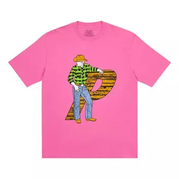 Футболка fw22 saddle up t-shirt 'pink' Palace, розовый