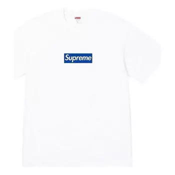 Футболка fw23 box logo t-shirt 'white' Supreme, белый