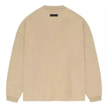 Футболка fw23 long sleeve tee 'gold heather' Fear Of God Essentials, бежевый