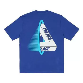 Футболка fw23 tri-void t-shirt 'blue' Palace, синий