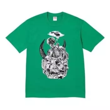 Футболка fw23 week7 mutants t-shirt 'green' Supreme, зеленый