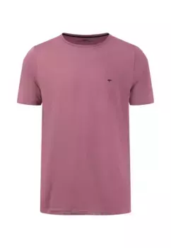 Футболка FYNCH-HATTON с тисненым логотипом на груди, цвет Pale Blush