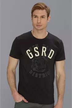 Футболка G-Star Crosby S/S Tee, цвет Raven
