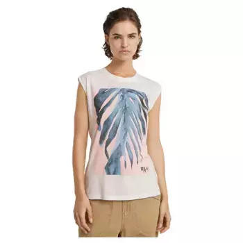 Футболка G-Star Elasticated Waist, бежевый