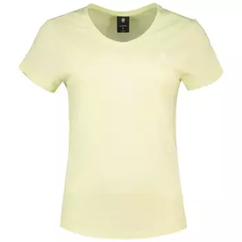 Футболка G-Star Eyben Slim 2.0 short sleeve v neck, желтый
