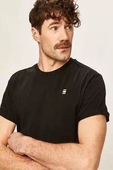 Футболка G-Star из необработанного хлопка G-Star Raw, черный