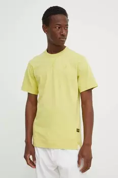 Футболка G-Star из необработанного хлопка G-Star Raw, зеленый