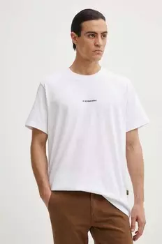 Футболка G-Star из необработанного хлопка G-Star Raw, белый