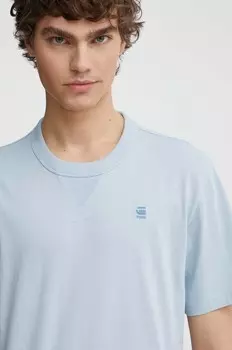 Футболка G-Star из необработанного хлопка G-Star Raw, синий