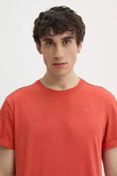 Футболка G-Star из сырого хлопка G-Star Raw, оранжевый