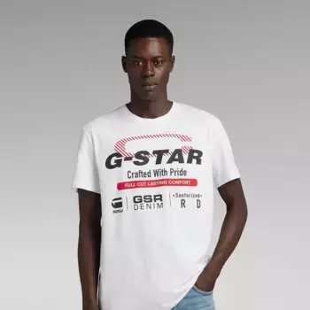Футболка G-Star Old Skool Originals, белый