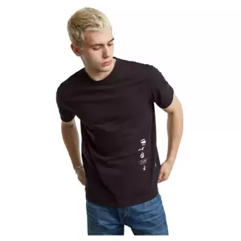 Футболка G-Star Poster Back Gr R T, черный