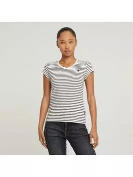 Футболка G-Star Raw, цвет osaka blue highlight stripe