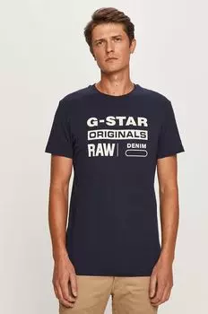 Футболка G-Star Raw, темно-синий