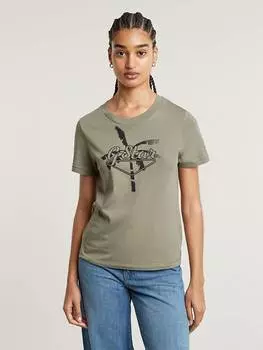 Футболка G-Star Shirt, хаки