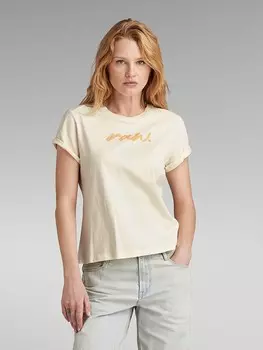 Футболка G-Star Shirt, кремовый