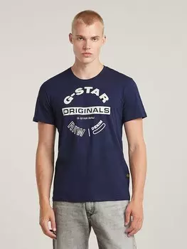 Футболка G-Star, темно-синий