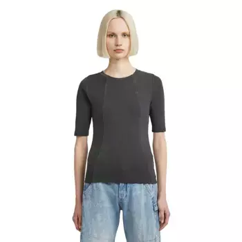 Футболка G-Star Washed A Line Slim Fit, серый