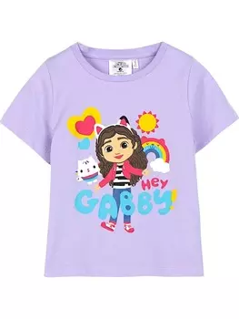 Футболка Gabby's Dollhouse, фиолетовый