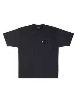 Футболка Gaffer большого кроя Balenciaga, черный