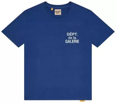 Футболка Gallery Dept. French Tee 'Navy', синий