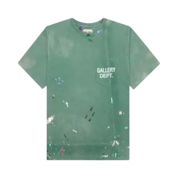 Футболка Gallery Dept. Vintage Logo Painted 'Green', зеленый