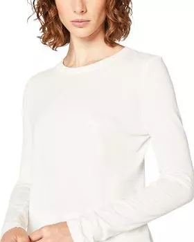 Футболка Gamipy с длинным рукавом American Vintage, белый