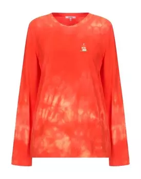 Футболка Ganni, оранжевый