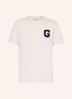 Футболка Gant, экрю